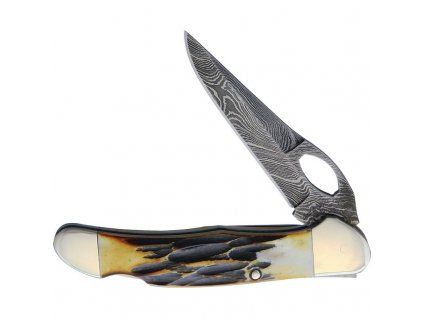 Bear & Son Lockback India Stag Bone