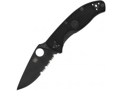 Spyderco Tenacious FRN LightWeight CombinationEdge Black