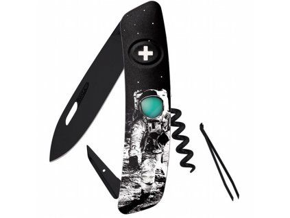 Swiza swiss knife D01 Allblack Moonwalk 50 Black
