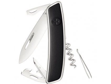Swiza swiss folding knife D03 Leather Black