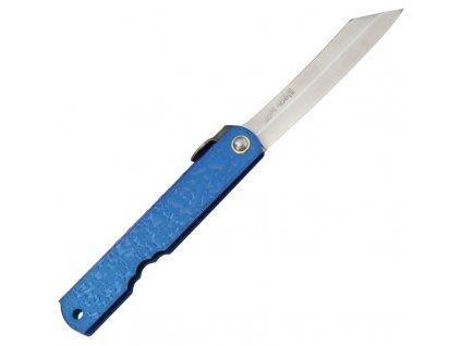 Higonokami Mizushibuki Splash Folder Blue