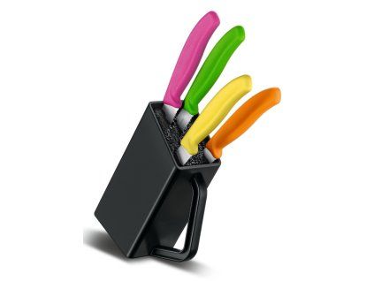 Victorinox čtyřdílná sada nožů na steak - blok