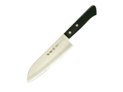 Kanetsune Santoku 165mm Black Plywood