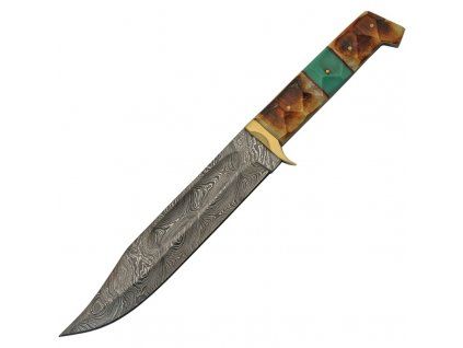 Damascus Burnt Bone