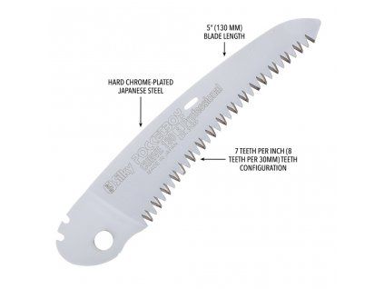 Silky PocketBoy Curve 130mm Folding Saw 130 8 4
