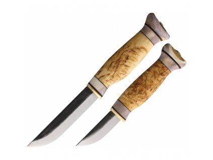 wood jewel double puukko set 23k