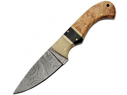 Damascus Skinner Olive Wood