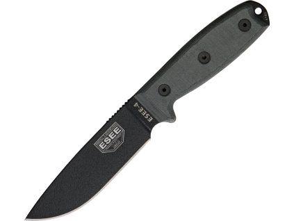 ESEE Plain Black Model 4 Bez Pouzdra