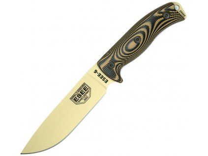 ESEE Model 6 3D Desert Tan Sheath Black