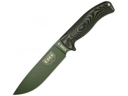 ESEE Model 6 3D ODGreen Sheath Black