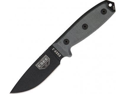 ESEE Plain Black Model 3 Sheath Coyote Brown