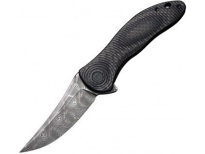 Civivi Synergy3 Damascus TP Black G10 C20075A-DS1