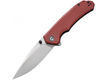 Civivi Brazen Stonewash Drop Point Burgundy G10 C2102B
