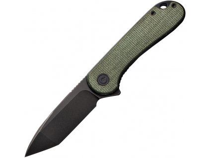 Civivi Elementum Black Tanto Green Micarta