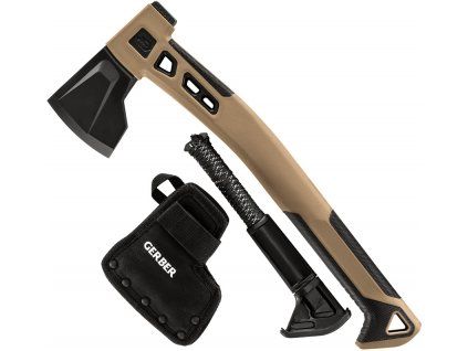 gerber bushcraft hatchet brown
