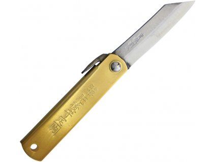 Higonokami Folder Brass