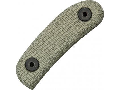 ESEE Candiru Handles Micarta Green