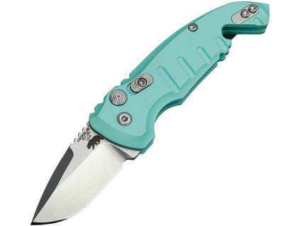 Hogue Auto A01 Microswitch 1.95" Drop Point Aquamarine