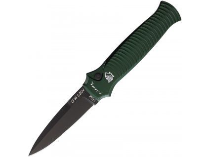 Piranha Knives Auto Bodyguard Tactical Green