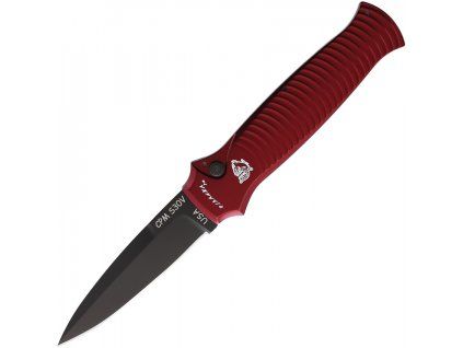 Piranha Knives Auto Bodyguard Tactical Red