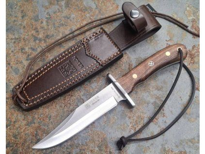 joker bowie 16 cm kozene pouzdro orechove drevo