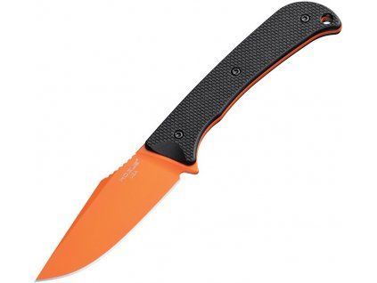 hogue extrak orange clip point black g10