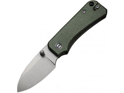 Civivi Baby Banter Green Micarta C19068S-B1
