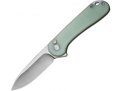 Civivi Elementum II Button Lock Satin Finish Jade G10