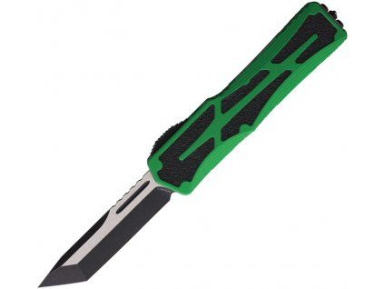 heretic knives colossus blackwash satin tanto green aluminum