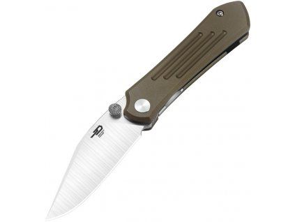bestech knives icarus satin finish bronze titanium
