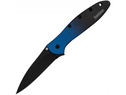 Kershaw Leek Black MagnaCut Blue Aluminum
