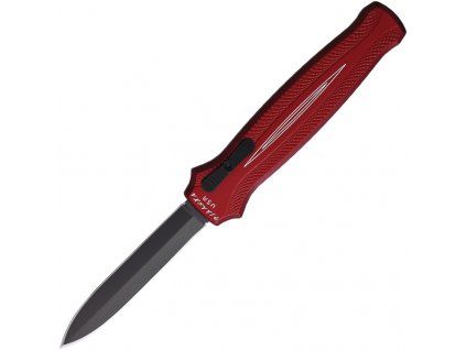 Piranha Knives Auto Rated-X OTF Black Red