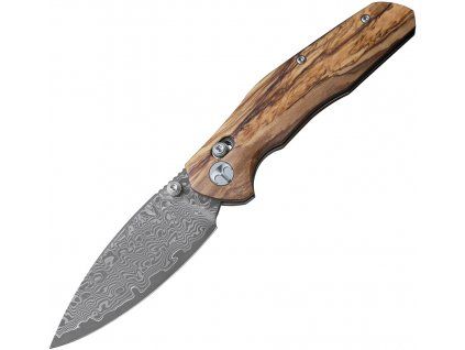 Kapesní nůž Bestech Knives Ronan B-Lock Damascus Olive KMK02M