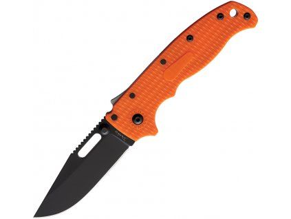 Demko AD20.5 AUS10A DLC ClipPoint Orange Grivory