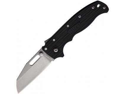 Demko AD20.5 D2 Stonewash Wharncliffe Black G10