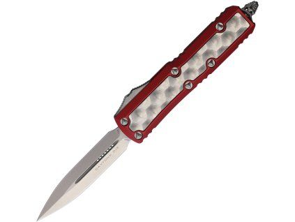 Microtech UTX-85 Daytona Stonewash Dagger Red Bubble
