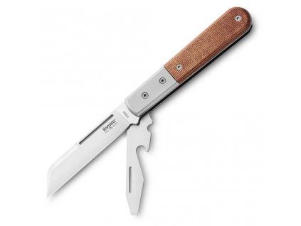 lionsteel beerlow dom bottle opener natural micarta