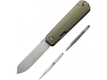Civivi Sendy Satin SpeyPoint Green G10 C21004B-1