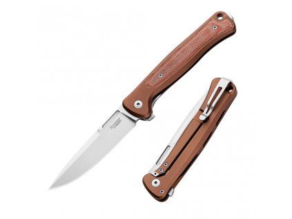 lionsteel skinny aluminium earth stone washed blade