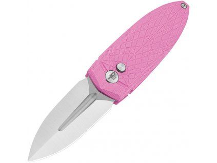 bestech knives ququ satin sandvik pink g10