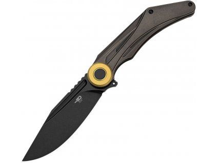 bestech knives seraph blackwash m390 black titan