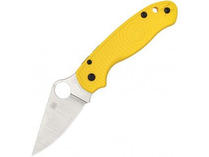 spyderco para 3 lightweight salt cpm magnacut yellow frn