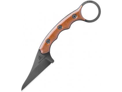 Tops Poker Acid Rain Tan Micarta
