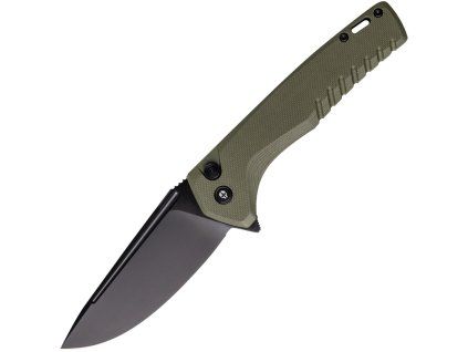 Tekto Knives F3 Charlie Black D2 Green G10