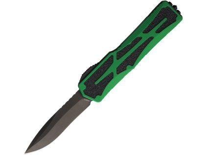 Heretic Knives Colossus OTF Black DLC Toxic Green
