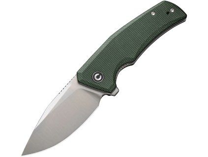 Civivi Regulatron Satin NitroV Green Micarta