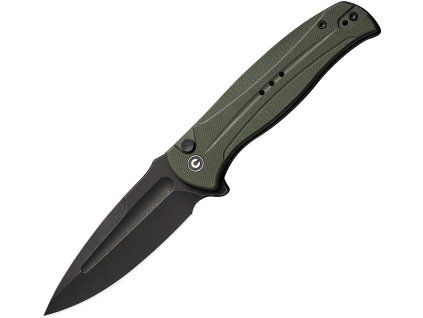 Civivi Incindie Blackwash Sandvik Green G10 C230532
