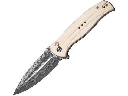 Civivi Incindie Damascus Ivory G10 C23053D-S1