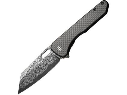 Civivi Nugz Damascus Carbon Fiber C23060D-S1
