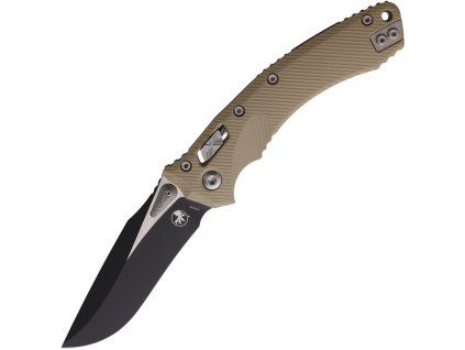 Microtech Amphibian TwoTone M390MK Tan G10